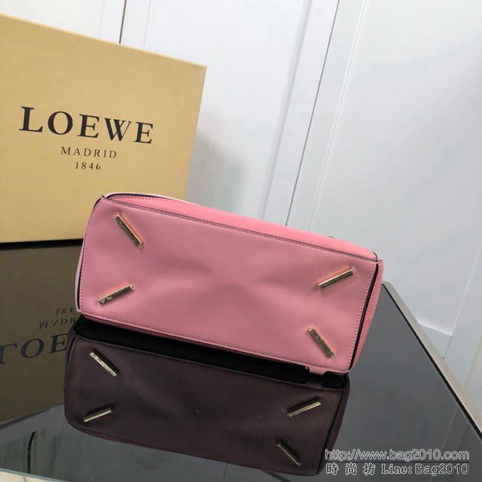 LOEWE羅意威 拼色熱銷款 puzzle bag 可折疊 牛皮手提肩背包 大小號 L0153  jdl1246